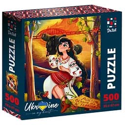 Пазлы De.tail Украиночка с джавелином, 500 элементов (DT500-07)