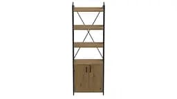 Етажерка 4/60 Ferrum-decor Серії Конект з тумбою 179x60x28 Чорний ДСП Артизан (FRD-104489) - мініатюра 4