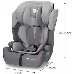 Автокрісло Kinderkraft Comfort Up i-Size Grey - мініатюра 8