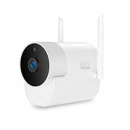 IP-камера зовнішня Xiaovv Panoramic Outdoor Camera V380 Pro (XVV-1120S-B2) біла - мініатюра 2