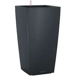 Вазон Lechuza Cubico Color, 31 л, серый (13158)