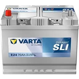 Автомобільний акумулятор Varta Blue Dynamic 70Ah ASIA +/- 630EN E24