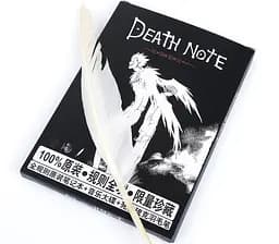 Зошит Смерті death note блокнот аніме-книжка в наборі з ручкою пером для косплею манги - мініатюра 6