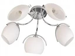 Люстра стельова Brille класична E14 40W CH (LK-215C/5)