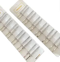 Заколки для волосся тонкі зі старазами набір 12 шт