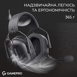 Навушники GamePro Genesis Hunter Black (HS1350B) - мініатюра 10