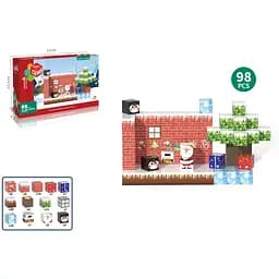 Магнітні блоки My World Різдво 2 см 98 ел. (CJ-4545573)