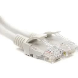 Патч-корд PowerPlant Cat5E UTP 5 м, білий