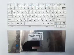 Клавіатура для ноутбуків Acer Aspire One A110, A150, D150, D210, D250, D255, D260 біла RU/US