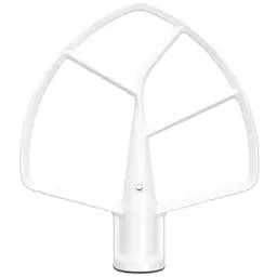 Насадка-лопатка KitchenAid для міксера з підйомною чашею 5.6 л, 6.6 л біла (5KSMBLWF)