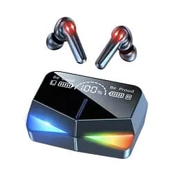 Бездротові ігрові навушники TWS M28/ Навушники із зарядним кейсом, мікрофоном і сенсорами/ Навушники геймерські
