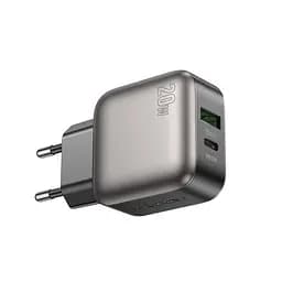 Мережевий зарядний пристрій Borofone BAS54A Absolute PD20W+QC3. 0 charger (EU) чорний