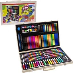 Художественный набор для рисования 220 предметов (115588)