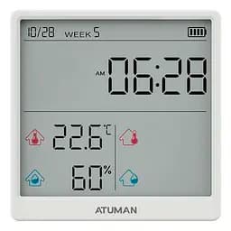 Датчик температуры и влажности (метеостанция) Xiaomi Duka ATuMan TH3