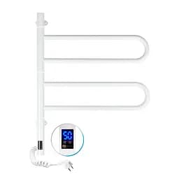 Електрична рушникосушка Navin Fouette 480x600 Sensor з таймером, біла 12-112033-4860, Білий матовий, Електронний