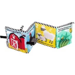 Книга мягкая развивающая Baby Einstein Counting at the Farm (17303)