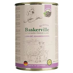 Влажный корм для щенков Baskerville Super Premium Lamm Mit Johannisbeeren Ягненок и смородина 400 г