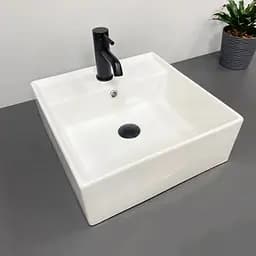 Умивальник VBI Teramo S white накладний підвісний VBI-014700, Білий