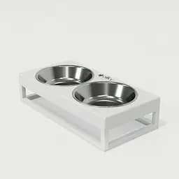 Hollky Base XS — миски на підставці для маленьких собак та котів (2 × 0,25 л) - мініатюра 7