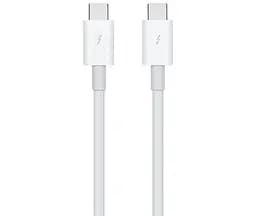 Кабель Apple Thunderbolt 3 (USB-C) CABLE 0,8 м (MQ4H2) белый