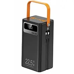 Павербанк з швидкою зарядкою 30000mAh KPG POWER BANK Soonest Fast Charging пауербанк, павер банк, умб Fast Type-C In /Out: 4 USB 5V/2A Повербанк,Чорний 