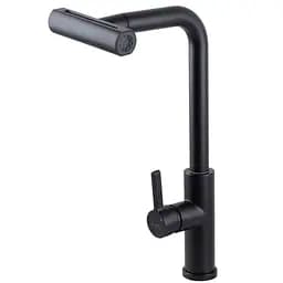 Смеситель для кухни Globus Lux Alpen SBT1-2044-BB Черный матовый