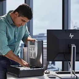 Комп'ютер персональний HP Elite 800-G9 SFF Intel i7-14700 16GB F512GB ODD UMA кл+м 3р Win11P (7B1F8EA) - мініатюра 2