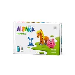 Набор самозатвердевающего пластилина Липака – Поросенок, лошадка, кролик 60023-UA01