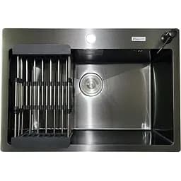 Кухонна мийка Romzha Arta U-600S BL