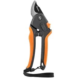 Секатор з регульованою ручкою Bradas V-SERIES, прохідне лезо, сталь SK5 (KT-V1048)