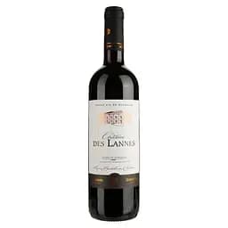 Вино Chateau Des Lannes Cotes De Bordeaux, красное, сухое, 0,75 л