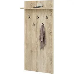 Вішалка на стіну Еверест Соната-600, 60x130 см Дуб сонома (DTM-2120)