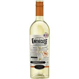 Вино Gourmet Pere & Fils Entrecote Chardonnay біле сухе 0.75 л