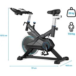 Спінбайк Gymtek XS1400 синій - мініатюра 8