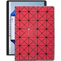 Чехол StatusCASE из экокожи для планшета Microsoft Surface Pro 8 Красный ромб