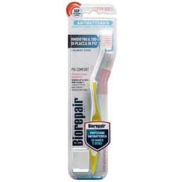 Зубная щетка Biorepair Совершенная чистка Ultrasoft для защиты десен ультрамягкая желтая