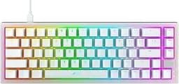 Клавіатура механічна K5 68Key, Kailh Red, USB-A, EN/UA, Hot-swap, RGB, біла Cherry Xtrfy teh0013856 - мініатюра 2