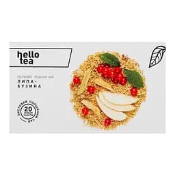 Чай Hello Tea Липа - Бузина 20 пак 50 г - мініатюра 2