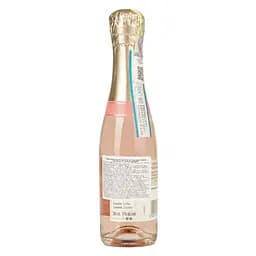 Вино ігристе Zonin Prosecco Rose Brut рожеве 11% 0.2 л - мініатюра 3