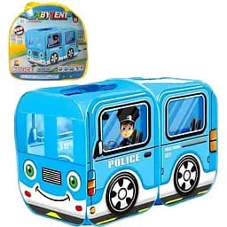 Дитяча ігрова палатка Bambi M 5783(2) Поліцейська машина з вікнами-сітками (128x68x85 см)