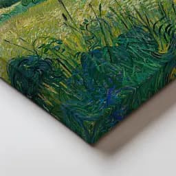 Інтер'єрна картина Зелене пшеничне поле з кипарисом, Ван Гог, Vincent van Gogh, Green Field, інтер'єрний декор, 48×60 см (id3035) - мініатюра 4