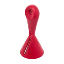 Терка спиральная для овощей и морковки по-корейски нож для спиральной нарезки 15.5 см, Kitchen Master Красный 85721