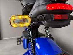 Електровелосипед EVOBIKE Nova S 500W 48V 12Ah з 2 сидіннями, корзиною та поворотниками, простий і надійний, для міста і села, синього кольору - мініатюра 18