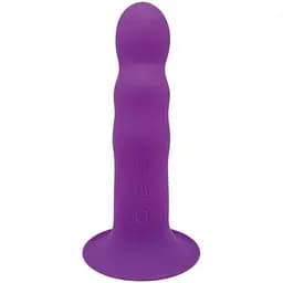 Двухслойное делдо с вибрацией Adrien Lastic Hitsens 3 Purple