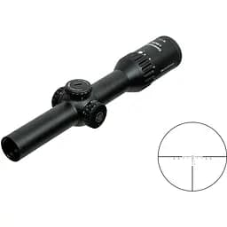 Приціл оптичний Vector Optics Continental X6 1-6x24 (30 мм) illum. SFP Tactical