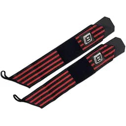 Кистові бинти EasyFit 50 см Чорно-червоні (EF-0060)