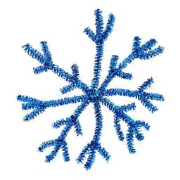 Снежинка шеннил 13 см
