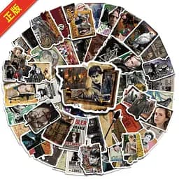 Стікерпак Гаррі Поттер Набір наклейок GeekLand Harry Potter 50 штук 2457174609