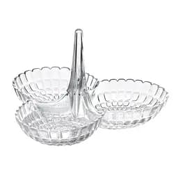 Менажниця Guzzini Tiffany з трьома відділеннями прозорий (19920000)