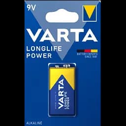 Батарейка Varta Long Life Power Alkaline 9 V Bli 1 шт.